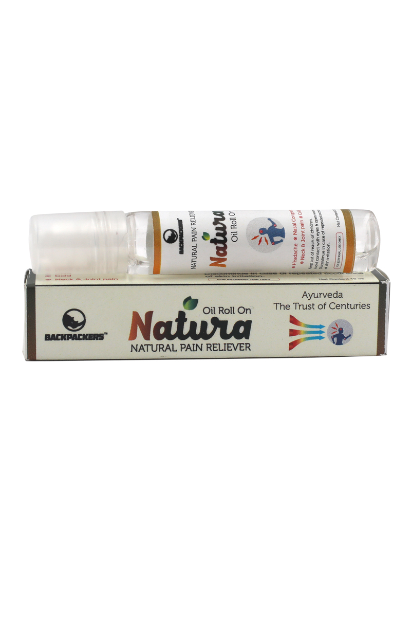 NATURA : PAIN RELIEVER OIL ROLL ON (5 ML)